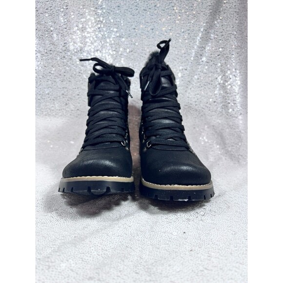 CLIFFS BY WHITE MOUNTAIN Women's Shoes Prized Lugged Lace-Up Ankle Bootie sz 10 - Picture 5 of 11